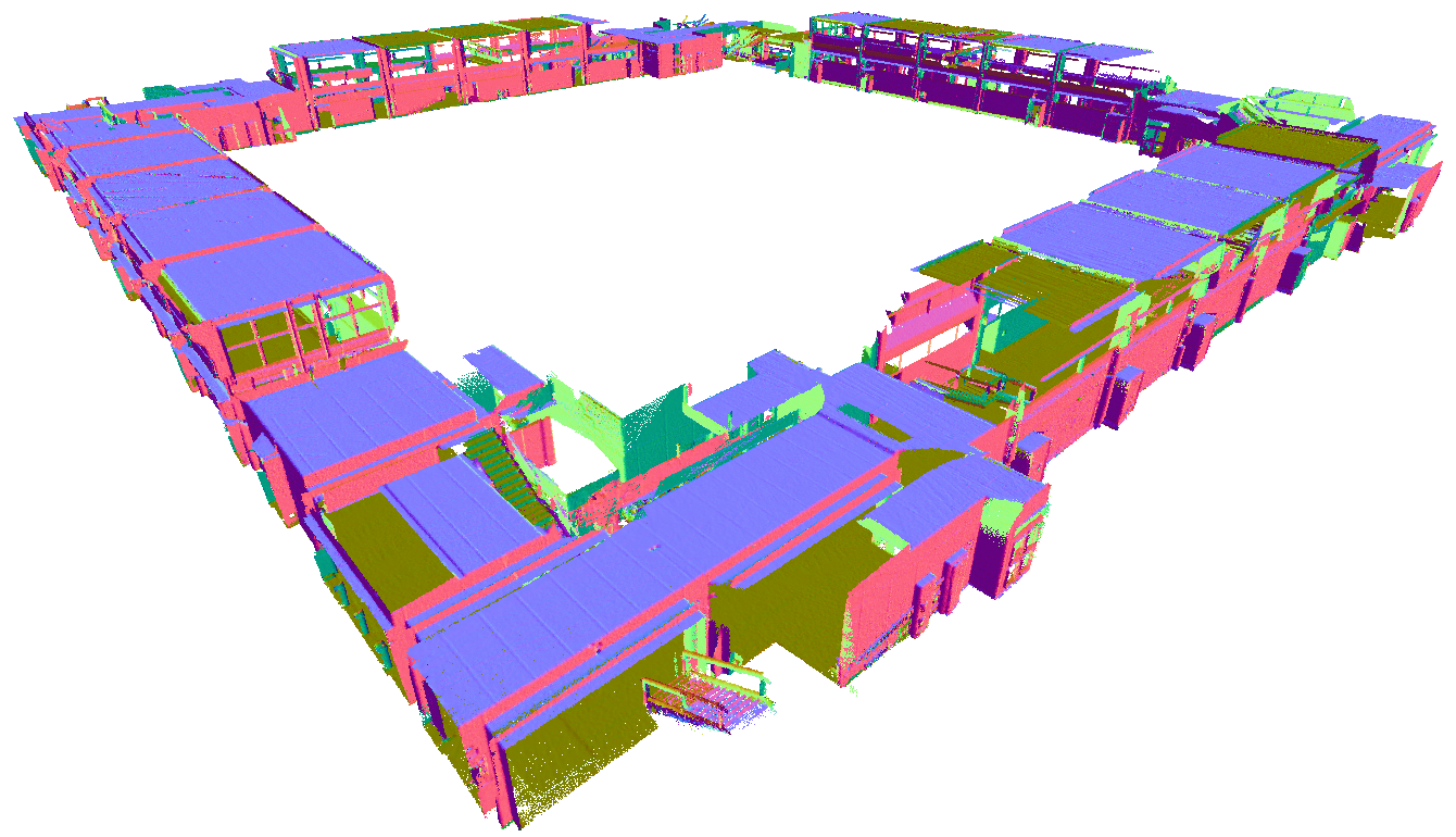 Crediti: [Maset, E., Scalera, L., Beinat, A., Cazorzi, F., Crosilla, F., Fusiello, A., Gasparetto, A.: Preliminary comparison between handheld and mobile robotic mapping systems. Proceedings of I4SDG Workshop 2021. Mechanisms and Machine Science, vol 108, Springer, Cham, pp. 290-298 (2022)] 
